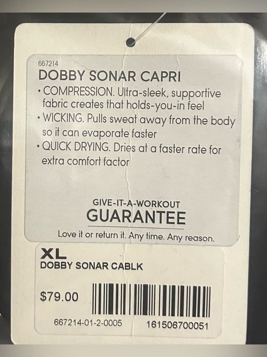 Athleta Dobby Sonar Capri Leggings - Picture 4 of 4
